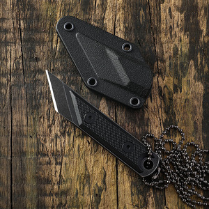 Outdoor Mini Necklace Straight Knife Pocket Knife Key <b>Box</b> Cutter <b>Box</b> Cutter Office Pencil <b>Letter</b> Opener <b>Box</b> Cutter - Product Image 5