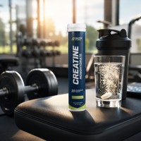 Comprimés effervescents de créatine monohydrate OEM, 20 unités, 5 g par portion, nutrition sportive