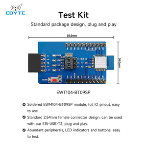 ชุดทดสอบโมดูล Ebyte ODM EWT104-BT09SP BLE Low Power Crosstalk ชุดพัฒนาโมดูล BLE ระยะไกล - Product Image 5