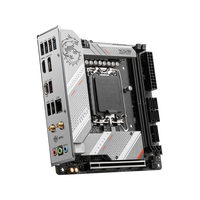 Harga bagus MSI Motherboard komputer MPG B760I EDGE WIFI DDR4 LGA 1700 mendukung prosesor 12th 13th Motherboard