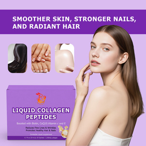 Best Selling Herbal Supplements <b>Liquid</b> Drops with CoQ10 Astaxanthin Support Healthy Hair Skin Nails <b>Collagen</b> Peptide <b>Liquid</b> Drop - Product Image 2