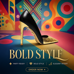 <span class=keywords><strong>Scarpe</strong></span> Plus Size a Vestibilità Ampia <span class=keywords><strong>con</strong></span> Stampa Serpente, Dettagli Dorati, <span class=keywords><strong>Tacco</strong></span> a Spillo Super Alto, Fodera in Pelle di Pecora, Stile Britannico Elegante - Product Image 4