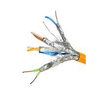 Câble FTP Cat6a certifié 23AWG en cuivre massif 500 MHz 10 Gbit/s 4 paires blindées CMR Réseau Ethernet KARENDA