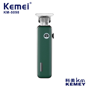 Tondeuse à cheveux électrique Kome KM-5098, longueur réglable, alimentée par batterie, avec affichage LED, pour hommes - Product Image 3