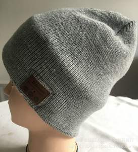 Auriculares inalámbricos con Bluetooth, cascos con micrófono <span class=keywords><strong>para</strong></span> exteriores, ciclismo, senderismo, luz LED, sombrero de punto <span class=keywords><strong>para</strong></span> Xiaomi, Invierno - Product Image 6