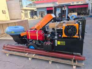 Bomba de Hormigón Hidráulica Montada en Remolque con Válvula <span class=keywords><strong>S</strong></span> para Edificios de Gran Altura - Product Image 2
