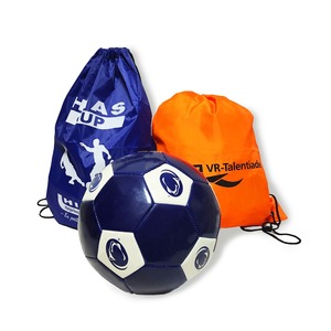 Custom Promotional Gifts Durable Football Sport Drawstring Pouches Bag Drawstring Backpack
