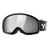 Gafas de Esquí para Adultos YL-SKI300, Gafas de Snowboard con Sistema de Ventilación Bidireccional, Compatibles con Casco, Lentes con Revestimiento REVO