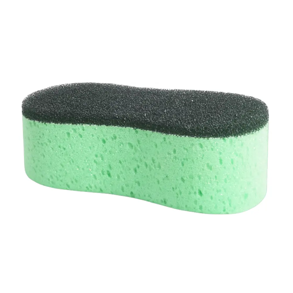 2 In 1 Big Size Multi Function Cleaning Sponge For Washing And Polishing Car