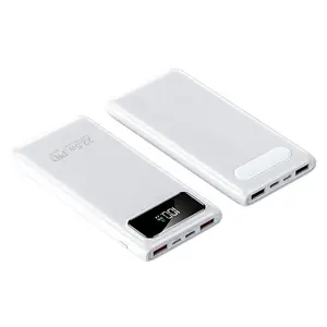 universal mini portable slim powerbank 20000mah fast charging with led display