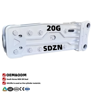 Martillo Hidráulico Silencioso Tipo Caja para Excavadoras de 18-26 Toneladas, Maquinaria de Construcción, Componentes Clave de Demolición - Cincel - Product Image 1