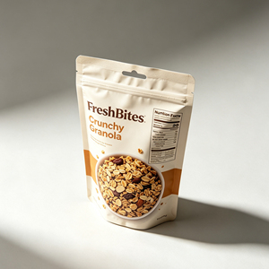Bolsa de Embalaje de Alimentos con Cierre Reutilizable y Orificio Euro para Granola, Cereales y Frutas Secas, Venta al Por Mayor - Product Image 6