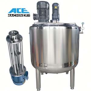 Equipo de Mezcla y Agitación de Alta Velocidad de Acero Inoxidable de 200L, Máquina Mezcladora de Jabón Cosmético, Motor Servo para Resina - Product Image 5