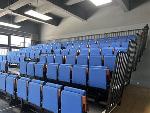 Thoải mái vải có thể gập lại ghế cho buổi hòa nhạc rạp nhà thờ có thể thu vào chỗ ngồi hệ thống cho phòng tập thể dục & Trường học - Product Image 5