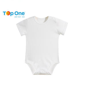 TopOne ensemble de vêtements pour bébé doux et confortable de haute qualité ensemble d'été pour bébé en coton biologique vêtements d'été pour bébé - Product Image 4
