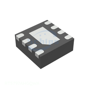 Componente Electrónico de Gestión de Energía (PMIC) 8 WFDFN, Canal de Fabricante de Circuitos Integrados con Contacto Expuesto, REG BUCK ADJ 3A 8WDFN RT5797AHGQWA - Product Image 1