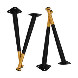 Pied de meuble en métal, nouveau Style contemporain, en laiton Antique, or, canapé, armoire en fer, pieds dorés chromés, pieds de Table triangulaire - Product Image 6