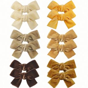 LX Horquilla y Pinza Lateral de Cristal para Niñas, Estilo Europeo Americano, con Diseño de Lazo Dulce, 8*6cm, Pinza Superior de Moda para Fiestas de Niñas - Product Image 2