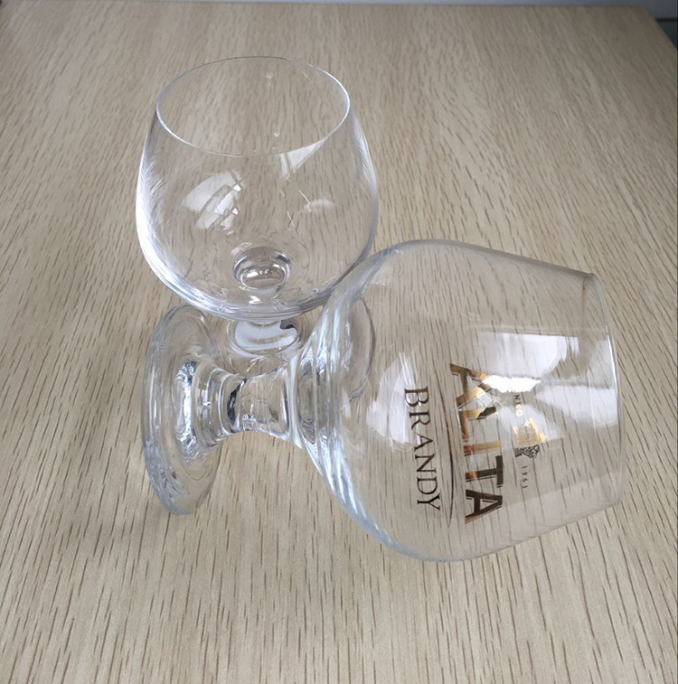 Wholesale custom logo brandy snifter glasses cognac brandy glass