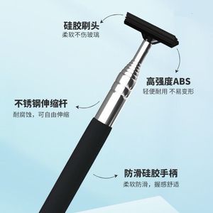 Brosse télescopique en silicone pour l'élimination des algues d'aquarium, outil de nettoyage durable - Product Image 4