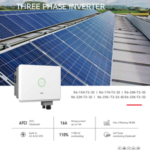 Inversor Solar Trifásico de 50kW |   Alta Eficiencia 98.8% |   Compatible con Híbridos |   IP65 |   AFCI |   Listo para Almacenamiento de Energía |   Soltero/a - Product Image 3