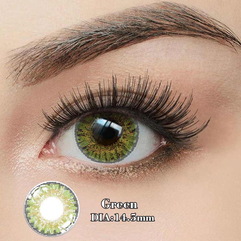 Vert au look frais
