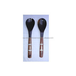 Juego de cubiertos para decoración de boda Juego de cubiertos de resina de madera a la moda 2 piezas cubiertos a granel Amazon gran oferta juego de cubiertos - Product Image 4