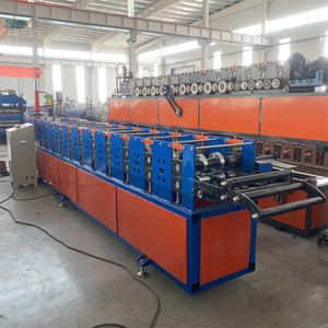 New Automatic <b>Metal</b> C Purlin Roll Forming Machine Steel Profile Shaped Light Steel Purline Roll Forming Machine for Sale - Product Image 6