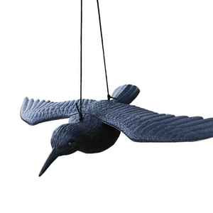 Señuelo de caza PE de plástico al mejor precio, cuervo volador para mantener alejados a <span class=keywords><strong>los</strong></span> pájaros, repelente disuasorio para jardín <span class=keywords><strong>y</strong></span> césped - Product Image 1