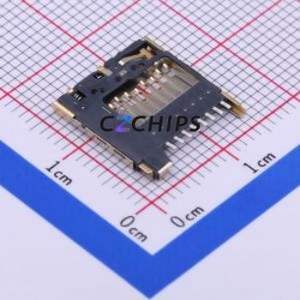 5033981892 SD Card / Memory Card Connector SMD Connector Self-Return Type MicroSD Card (TF Card) Card Holder 1.28mm - Product Image 2