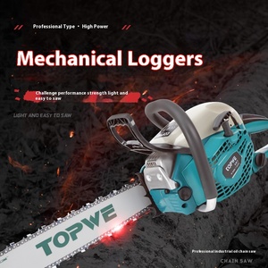 High <b>Power</b> Portable Industrial Chain <b>Saw</b> for Wood Application Customizable 2 Stroke Gasoline Logging 58cc Engine 24 Bar - Product Image 3