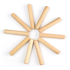 50 pièces/paquet Goujons cylindriques <span class=keywords><strong>6</strong></span>*40mm 8*40mm 10*40mm pour <span class=keywords><strong>tiroirs</strong></span> de meuble, rainurés, pour le travail du bois DIY, gabarits de perçage indexables, Fabriqué <span class=keywords><strong>en</strong></span> Chine - Product Image 3