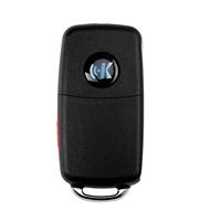 Clé télécommande universelle KEYDIY KD NB08-4 PCF à 3+1 boutons pour VW, transpondeur, série NB, lot de 5