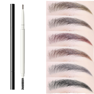 <span class=keywords><strong>Crayon</strong></span> à sourcils double embout ultra-fin avec brosse, OEM, marque privée - Product Image 1