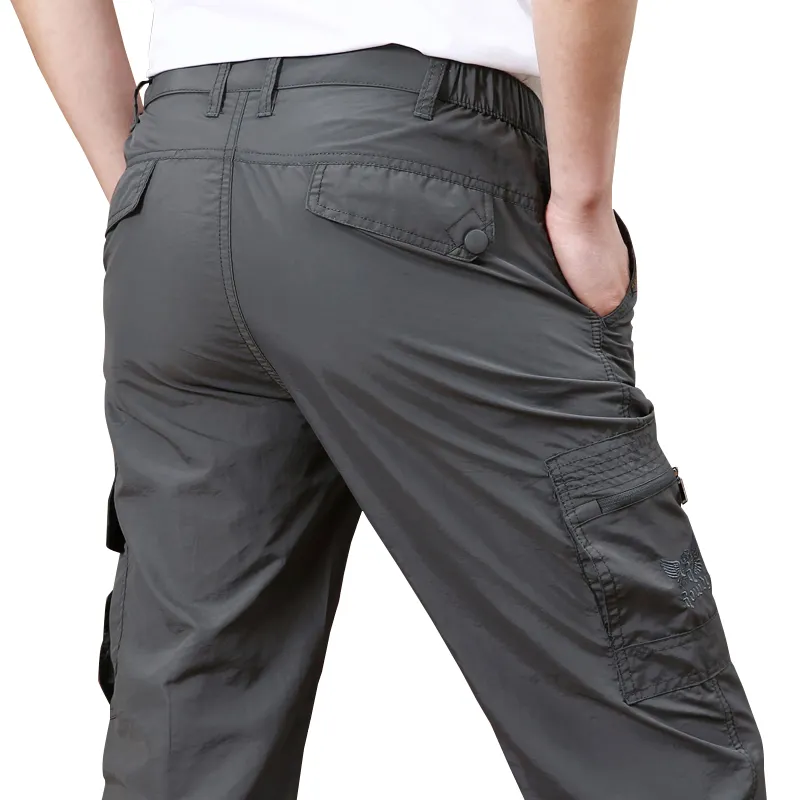 Нейлоновые брюки мужские походные брюки водонепроницаемые дышащие брюки Софтшелл