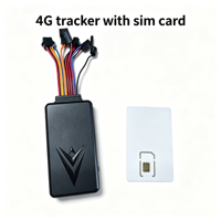 Traceur GPS 4G avec sirène pour motos et scooters de location YLG406 Antivol avec télécommande