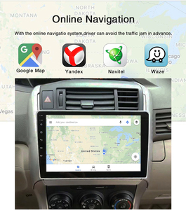 Radio de coche de 9 pulgadas para Toyota Verso EZ 2009-2016 Android 11 Gps de coche reproductor de vídeo Multimedia navegación estéreo unidad principal DSP - Product Image 2