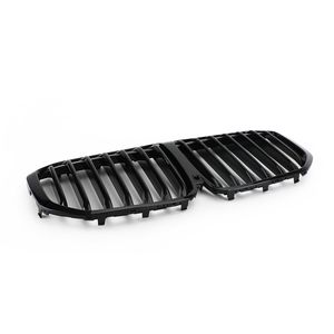 Rejilla delantera para BMW X7 G07, negra, de plástico ABS, entrada de aire para actualización o modificación. - Product Image 4