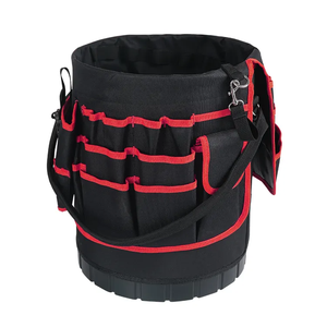 Peaktop Heavy Duty Toile Polyester Tissu Peinture Charpentier Plombier Stockage Électricien Jardin Outil Seau Sac - Product Image 2