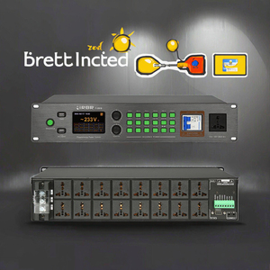 Controlador de Secuencia de Energía T2016 con Pantalla Táctil de 16+1 Canales, Construcción Metálica - Product Image 2