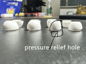 Accessoires pour écouteurs à réduction <span class=keywords><strong>de</strong></span> <span class=keywords><strong>bruit</strong></span> tendance, embout d'oreille en silicone liquide <span class=keywords><strong>de</strong></span> remplacement pour <span class=keywords><strong>Airpods</strong></span> Pro 3 2 - Product Image 3