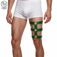 JINZHU Harnais évidé pour homme avec anneau de jambe, accessoires intimes masculins exotiques, sexy et érotiques