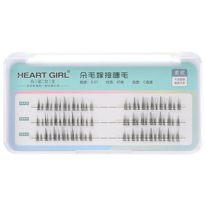 Tái Sử Dụng DIY Lash Cụm Pre-Cắt Phân Đoạn Cụm Lông Mi Mở Rộng Tự Nhiên Fan Lông Mi - Product Image 1