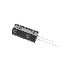 Condensador Original de 100 uF, Tipo Through Hole, de Aluminio, RAD 105C ESH107M050AG3KA - Product Image 1