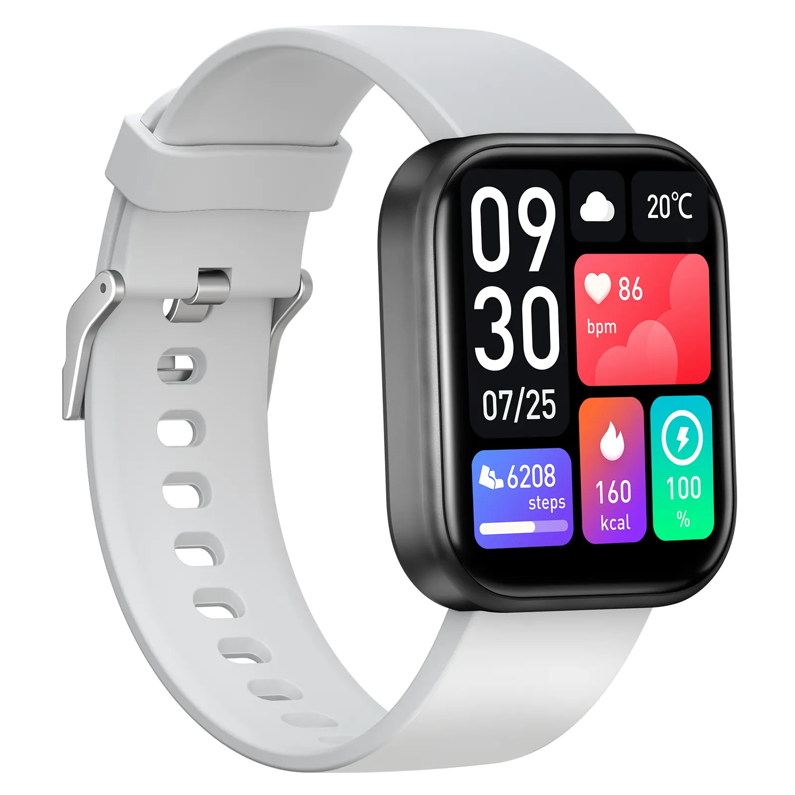 Özel Bluetooth Ip68 su geçirmez dijital akıllı spor saat kalp hızı uyku spor