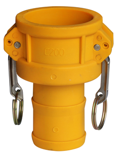 Préparation de surface polie de garnitures de tuyau de accouplement en nylon de Camlock - Product Image 3