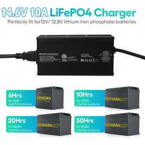 Sạc XT OEM/ODM chất lượng cao, dành cho pin LiFePO4 12V, hoàn toàn phù hợp với pin 12.8V 14.6V 10A 60AH 100AH - Product Image 2