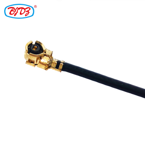 SMA ตัวเมีย แบบมุมฉา<span class=keywords><strong>ก</strong></span> 90 องศา °   สายโคแอกเชียล RF แบบประ<span class=keywords><strong>ก</strong></span>อบ PCB ต่อกับ UFL ขนาด 1.13 มม. ยาว 10 ซม. - Product Image 3