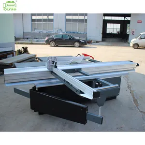 Máquina De Corte De Log Mesa Deslizante Convetável Saw Wood Slide Table Sawing Machine para Carpintaria