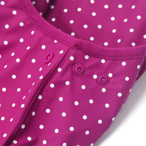 Pantalon de pluie en PU pour enfants, imperméable, imprimé à pois, Rose, rouge, design de mode, vêtements pour enfants, Offres Spéciales - Product Image 4
